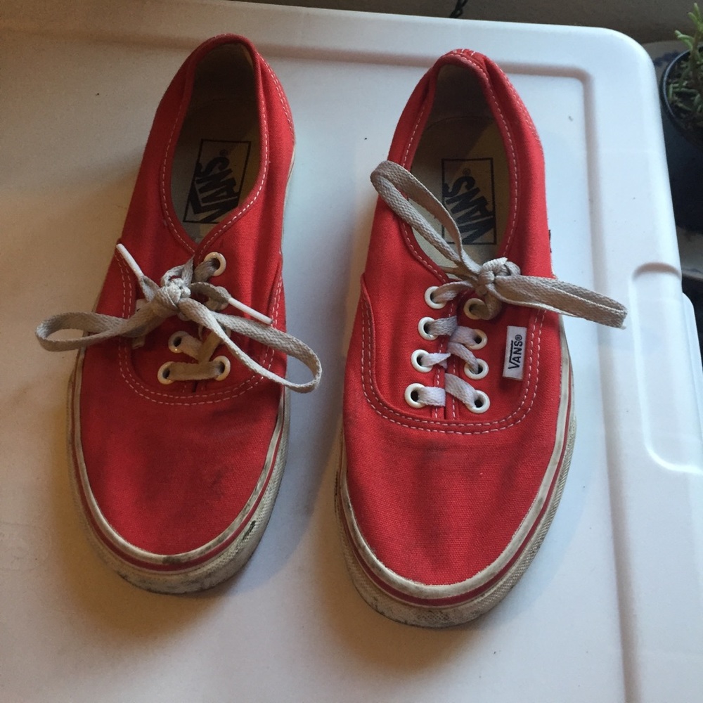 Red Vans